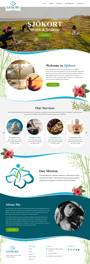Web Design by pb for Motion Point Acupuncture  | Design: #32853052