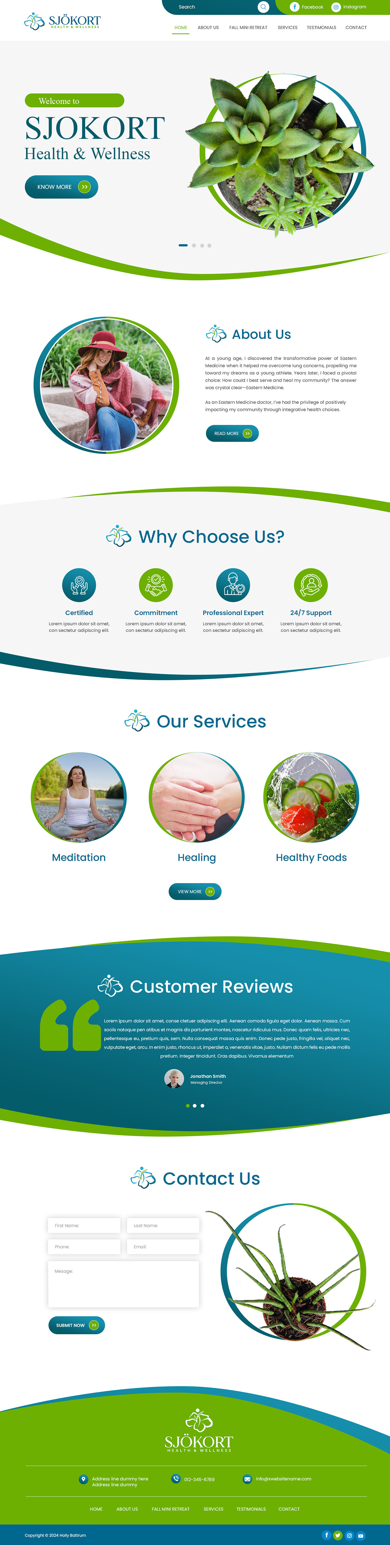 Web Design by Creations Box 2015 for Motion Point Acupuncture  | Design #32851032