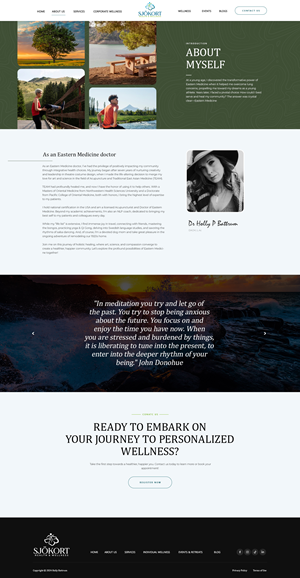 Web Design by nzdesigners for Motion Point Acupuncture  | Design: #32862758
