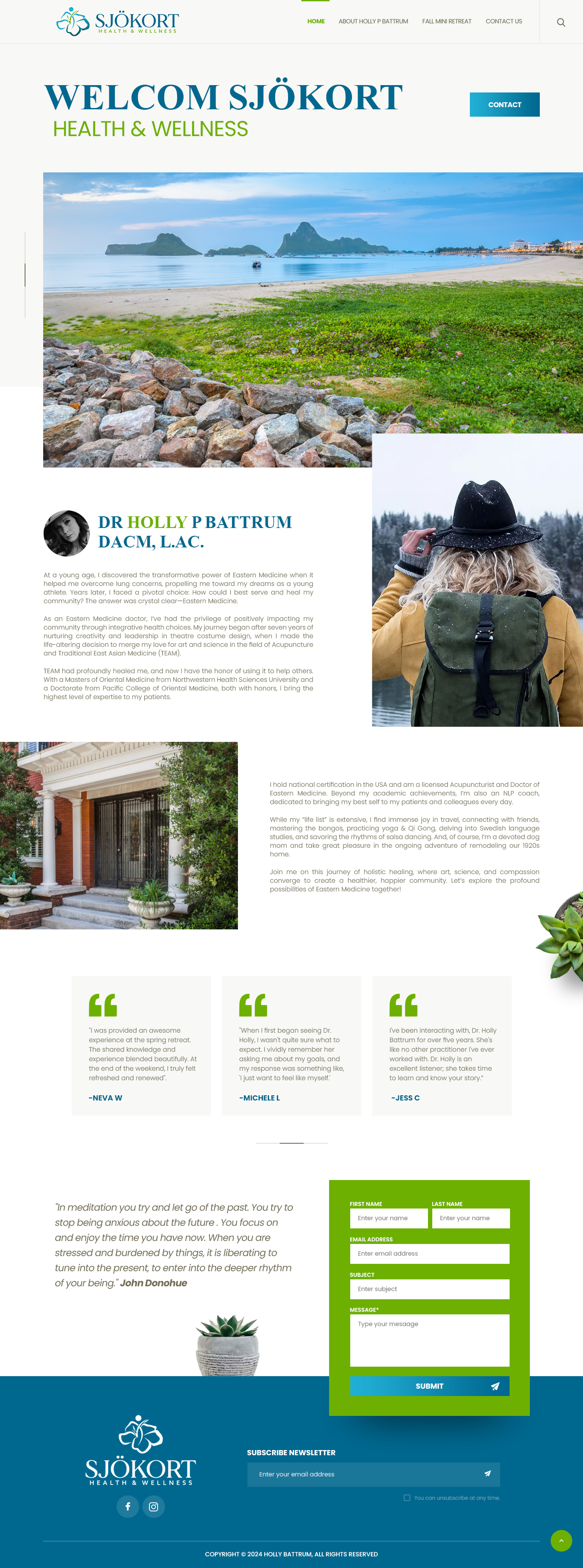 Web Design by nzdesigners for Motion Point Acupuncture  | Design #32862774