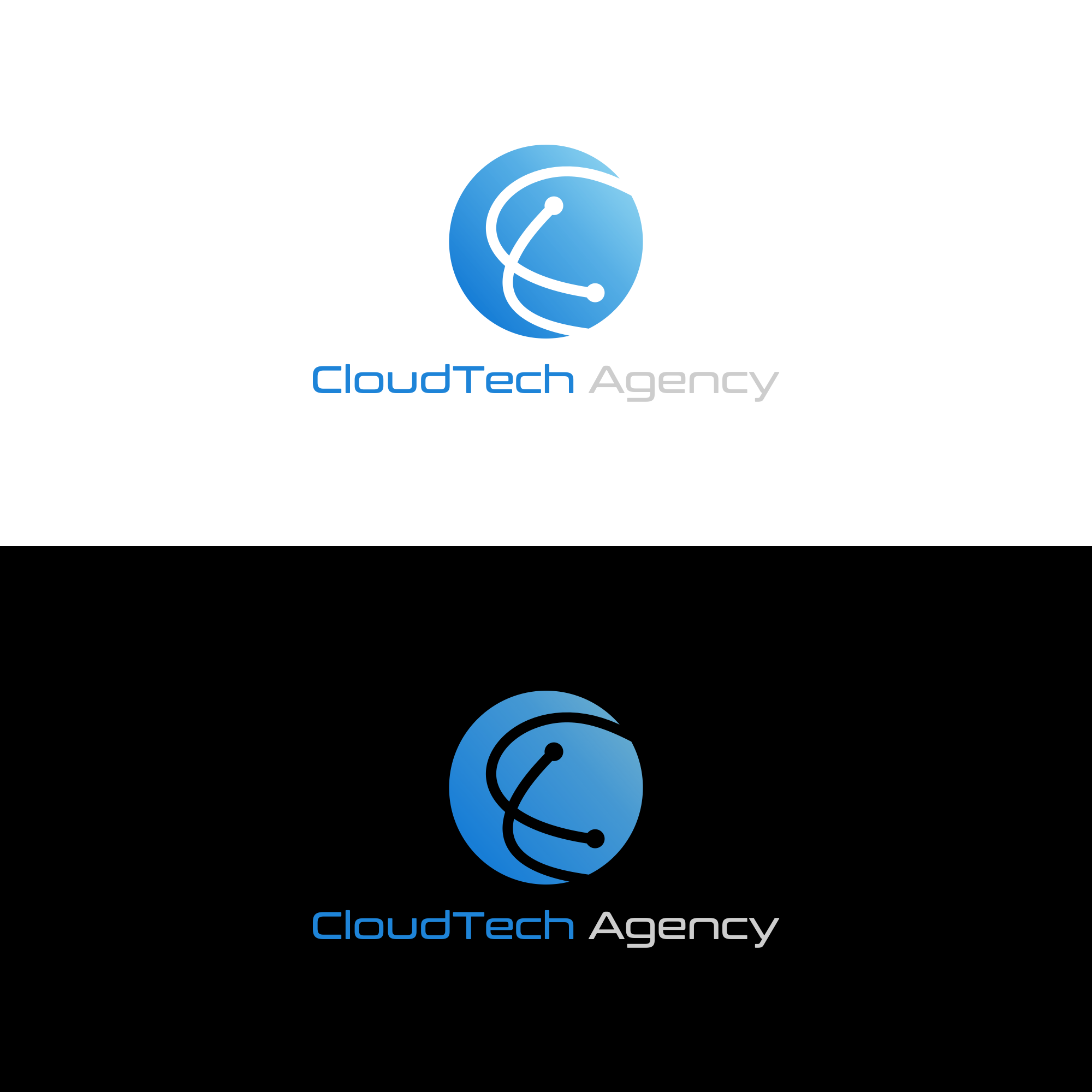 Serious, Modern, Information Technology Logo Design for CloudTech ...