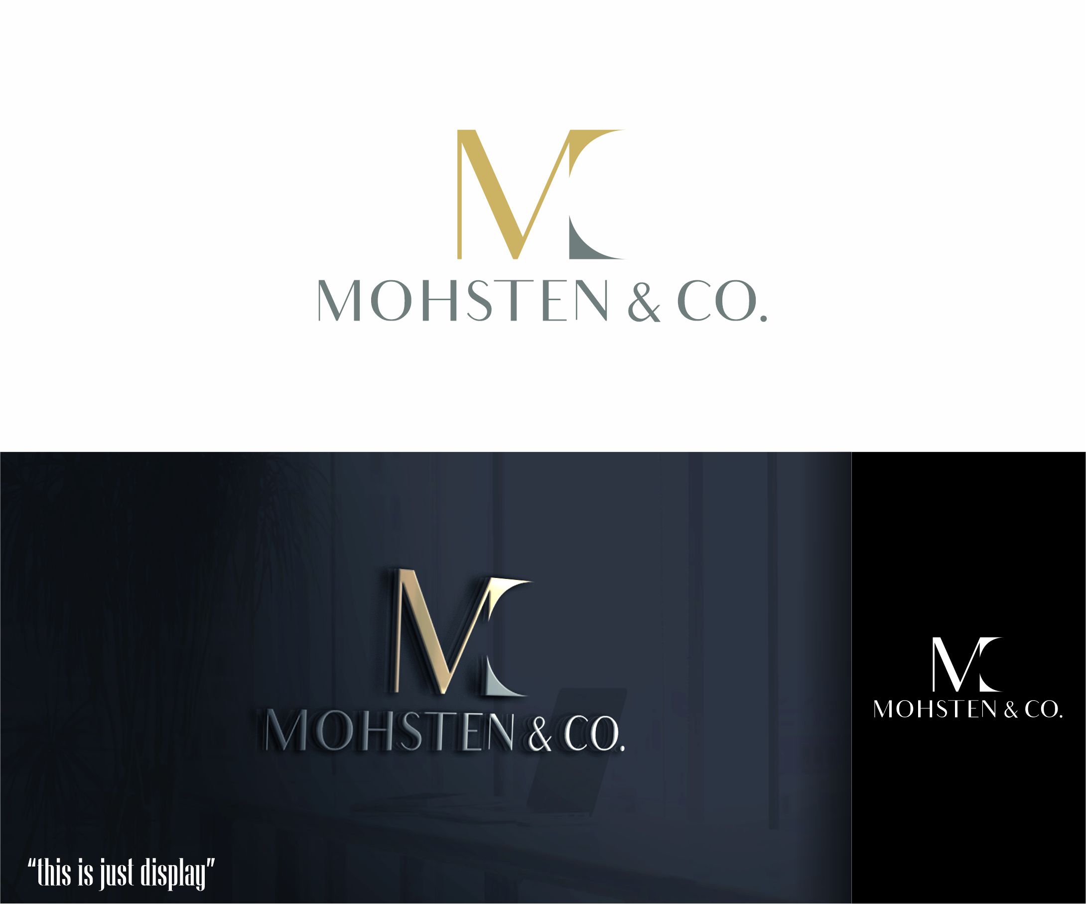 Diseño de Logo por alkaline para Mohsten & Co. | Diseño #32873623
