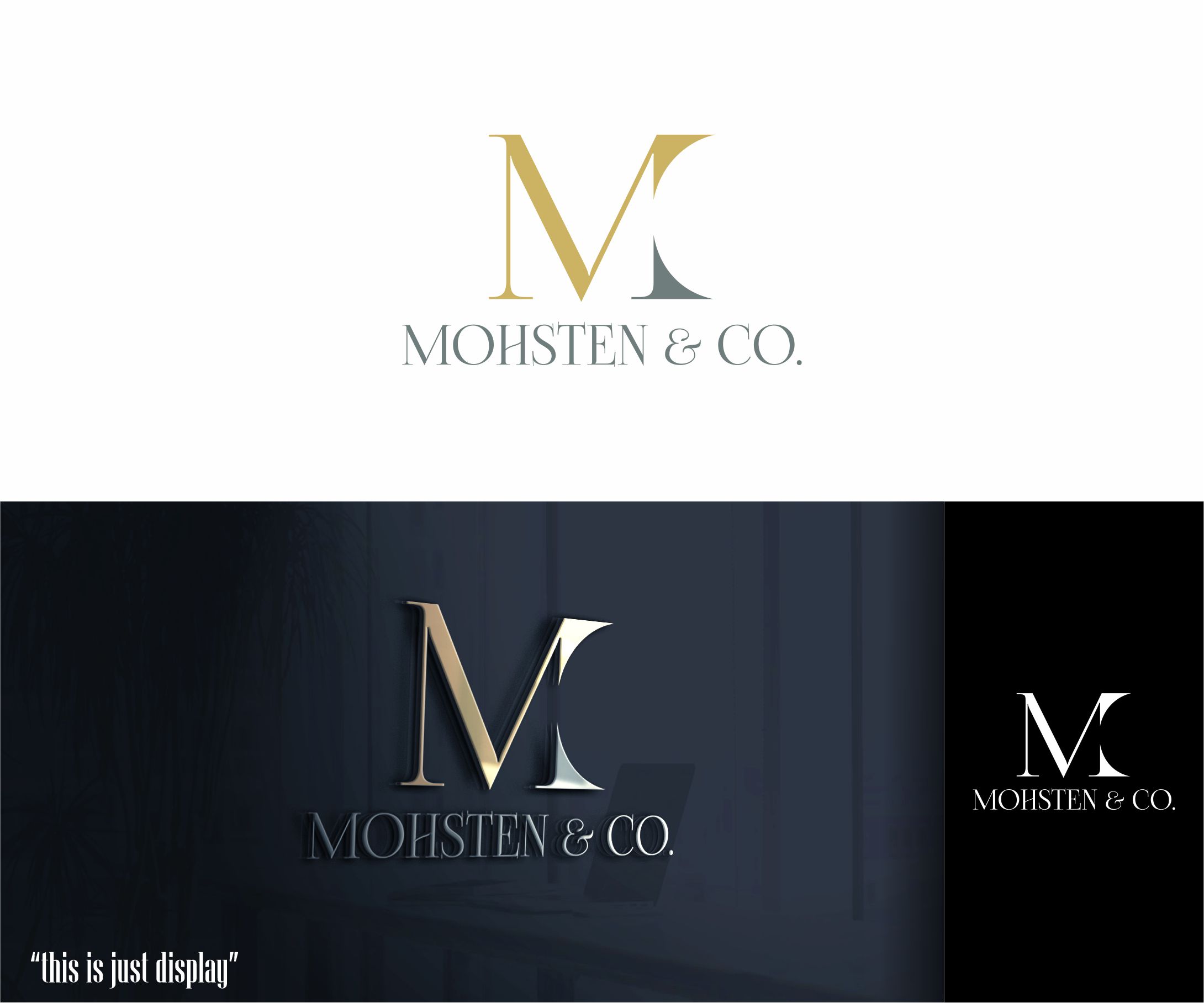 Logo Design by alkaline for Mohsten & Co. | Design #32875117