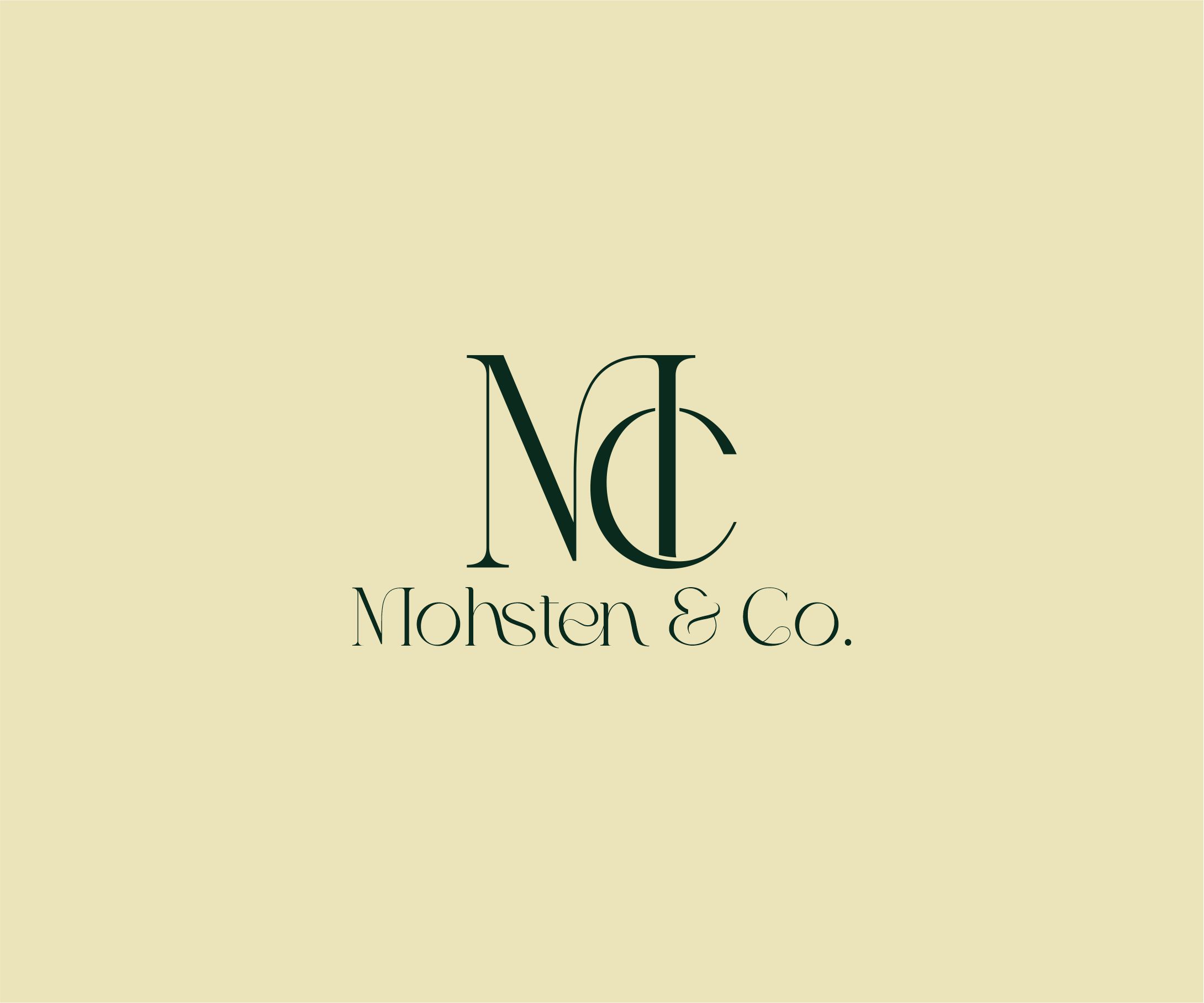 Diseño de Logo por alkaline para Mohsten & Co. | Diseño #32880493