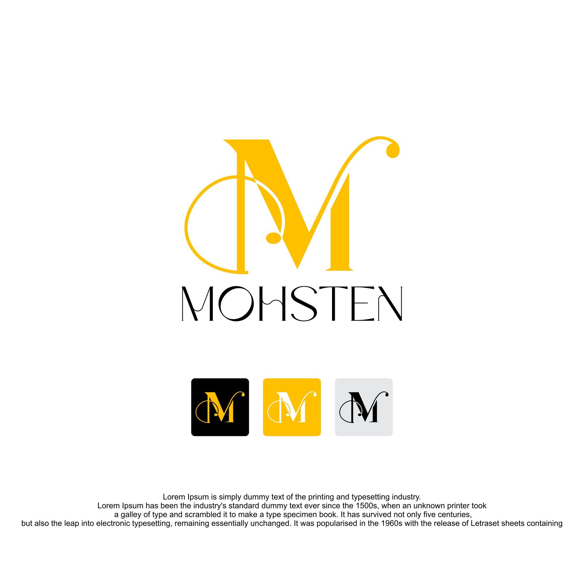 Logo Design by BEANDESIGN^_^ for Mohsten & Co. | Design #32897199