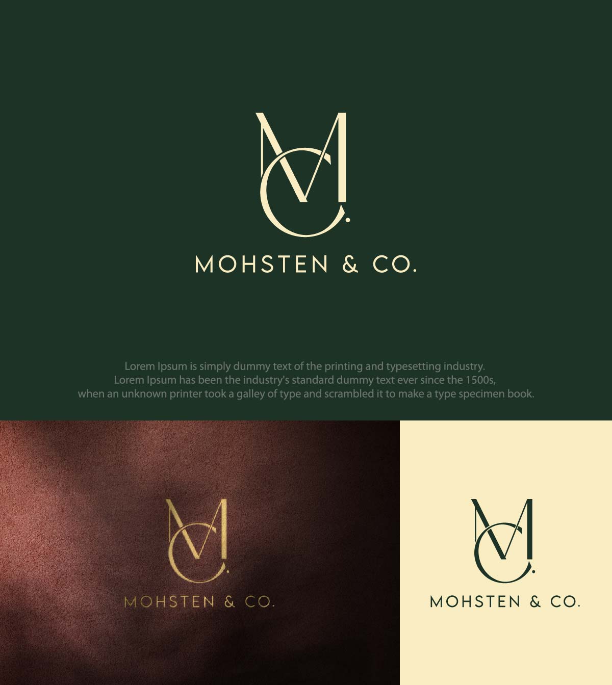 Logo Design by fly  design for Mohsten & Co. | Design #32883755