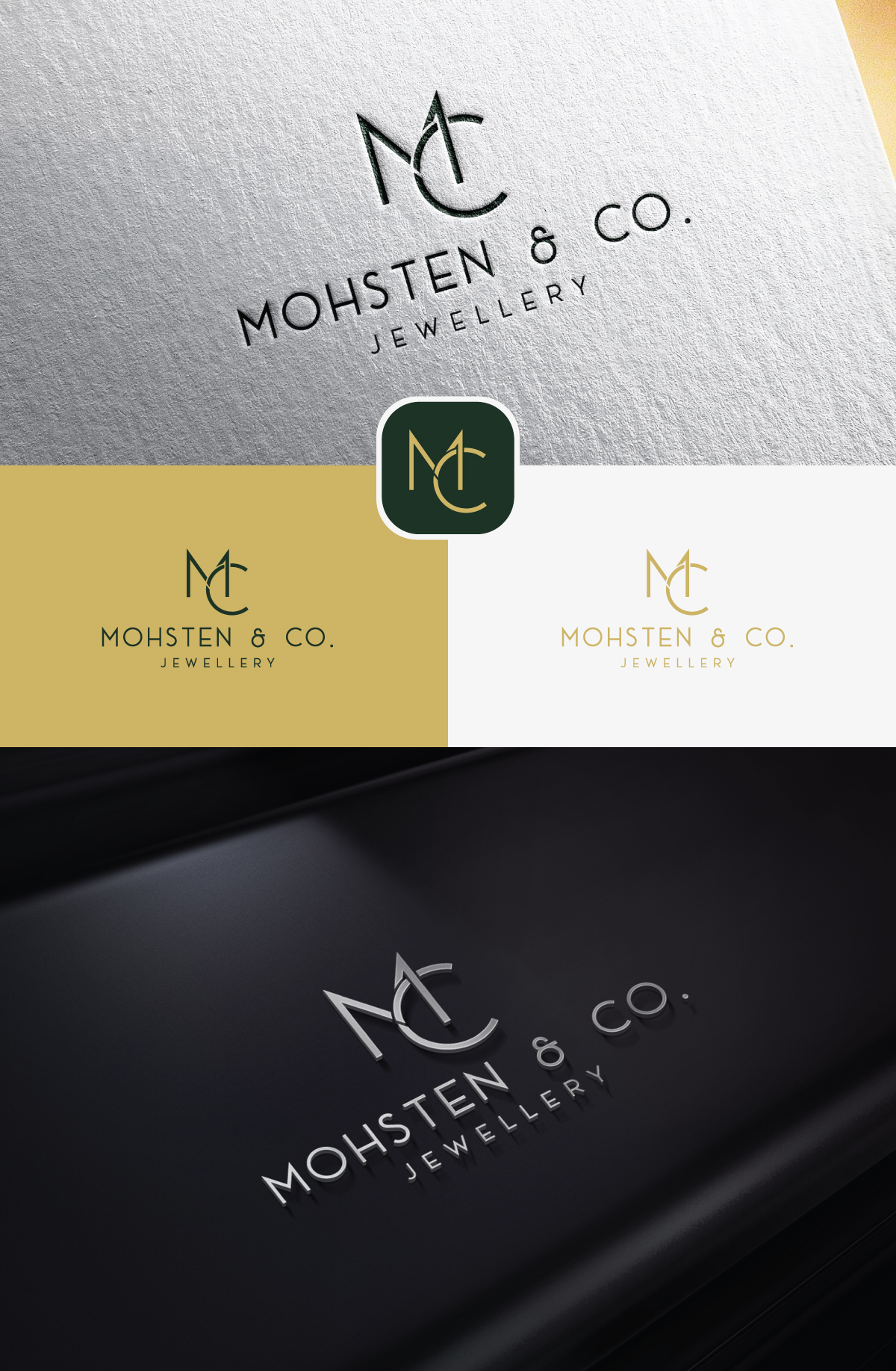 Logo Design by step forward 2 for Mohsten & Co. | Design #32873925