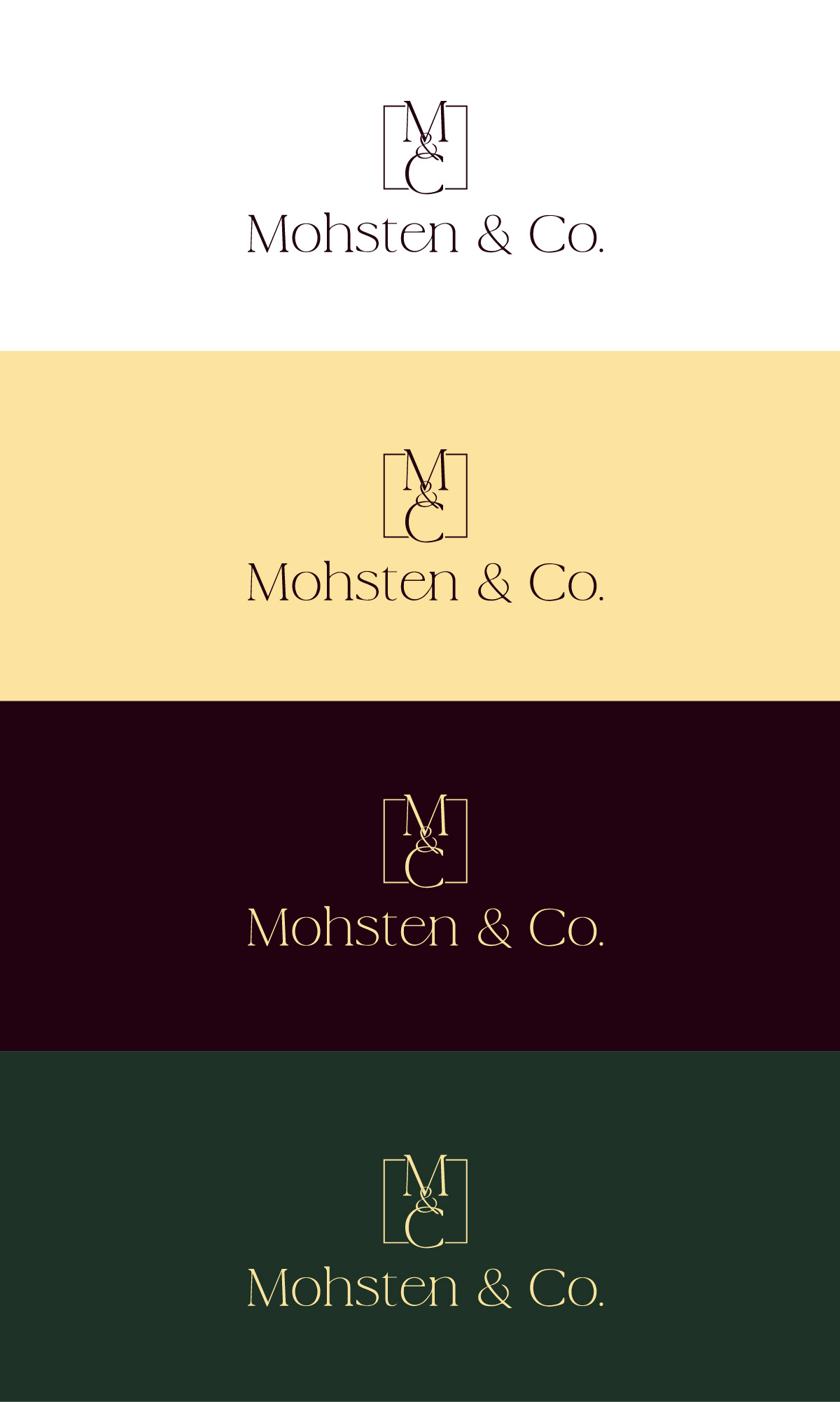 Diseño de Logo por GraphiBoi para Mohsten & Co. | Diseño #32876663