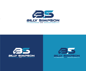 Logo Design by jonkonrad for Billy Simpson Drainage and Excavations | Design: #32864156