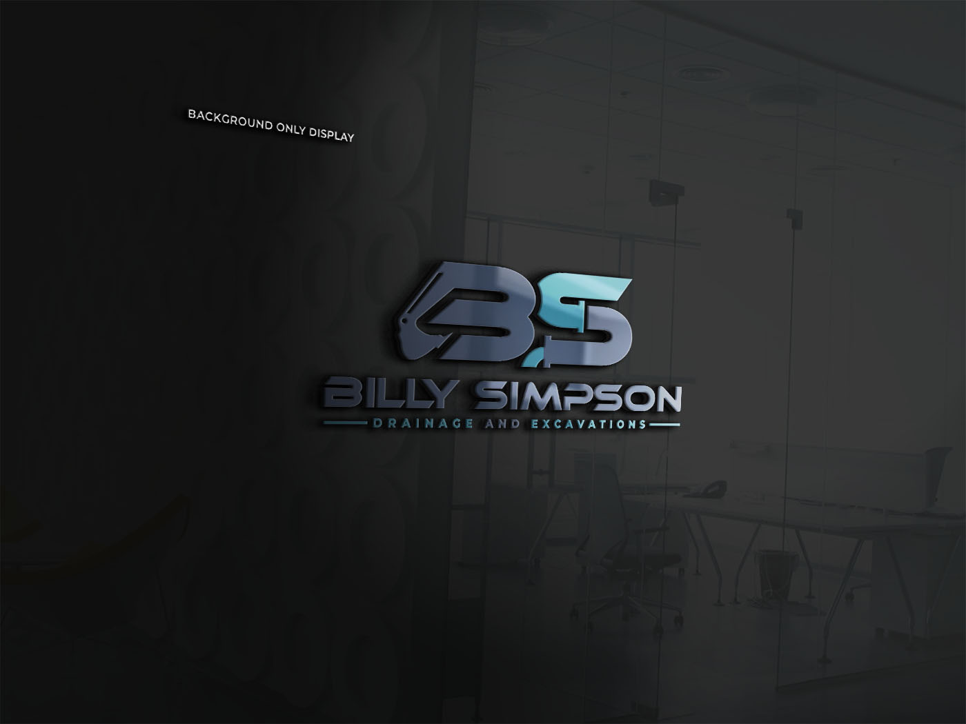 Logo Design by jonkonrad for Billy Simpson Drainage and Excavations | Design #32864157
