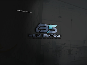 Logo Design by jonkonrad for Billy Simpson Drainage and Excavations | Design: #32864157