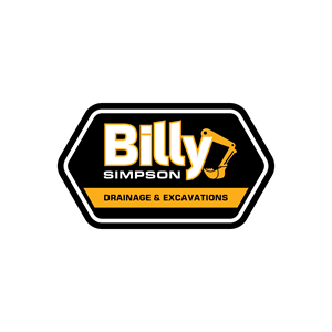 Diseño de Logo por cakalie para Billy Simpson Drainage and Excavations | Diseño #32880059