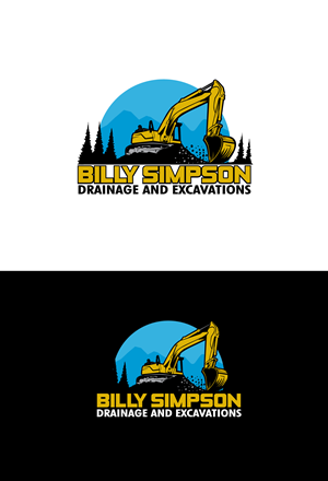 Logo Design by LogoPoko for Billy Simpson Drainage and Excavations | Design: #32854023