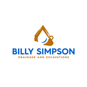 Logo Design by Elrich for Billy Simpson Drainage and Excavations | Design: #32854840