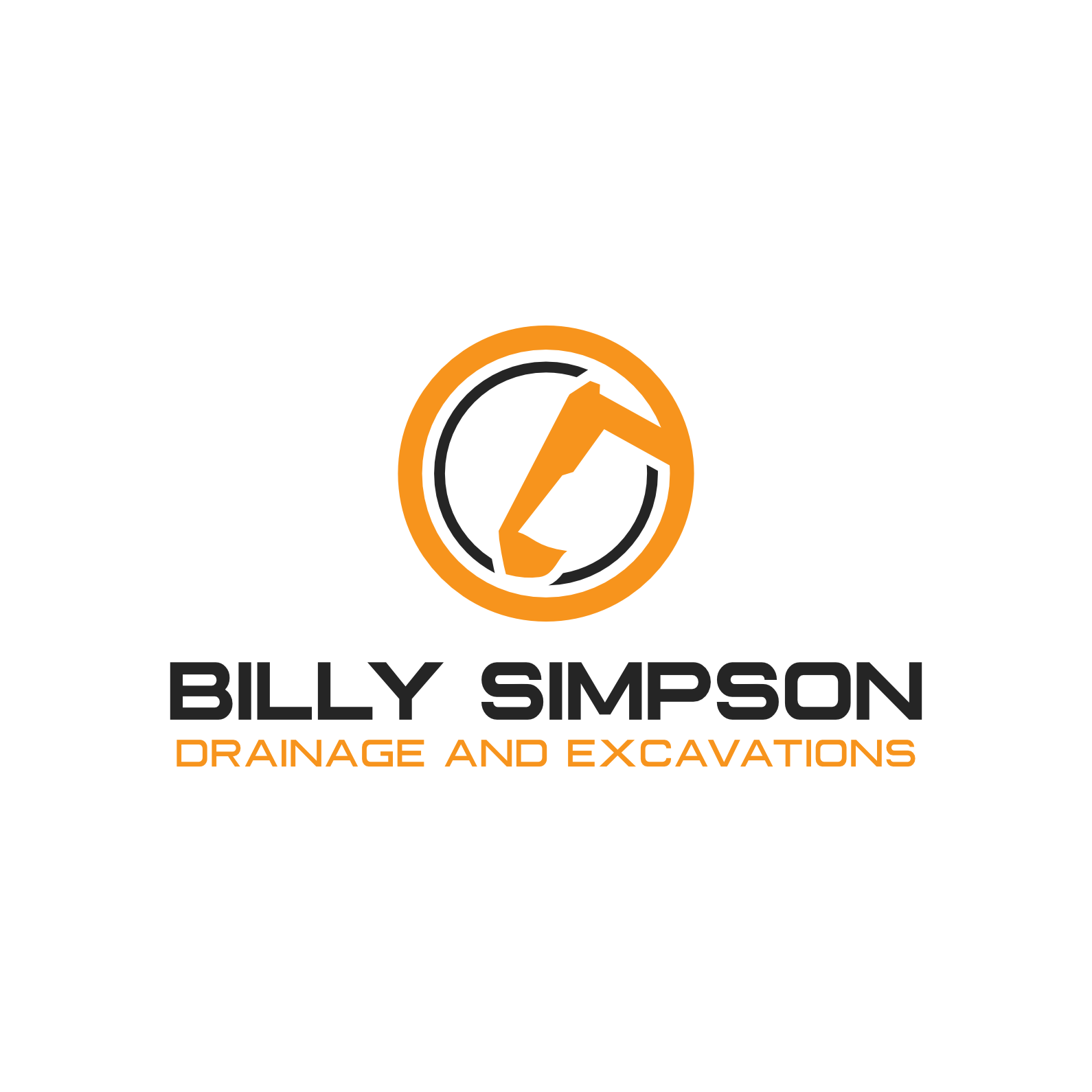 Design de Logo par adeva pour Billy Simpson Drainage and Excavations | Design #32859273