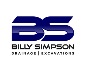 Diseño de Logo por maverick para Billy Simpson Drainage and Excavations | Diseño #32874904