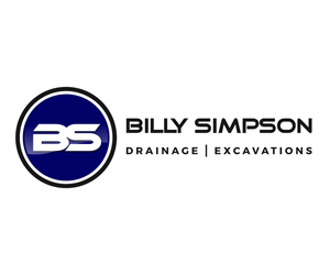 Logo Design by maverick for Billy Simpson Drainage and Excavations | Design: #32874905