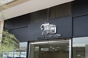 Logo Design by Signify for Billy Simpson Drainage and Excavations | Design: #32855649