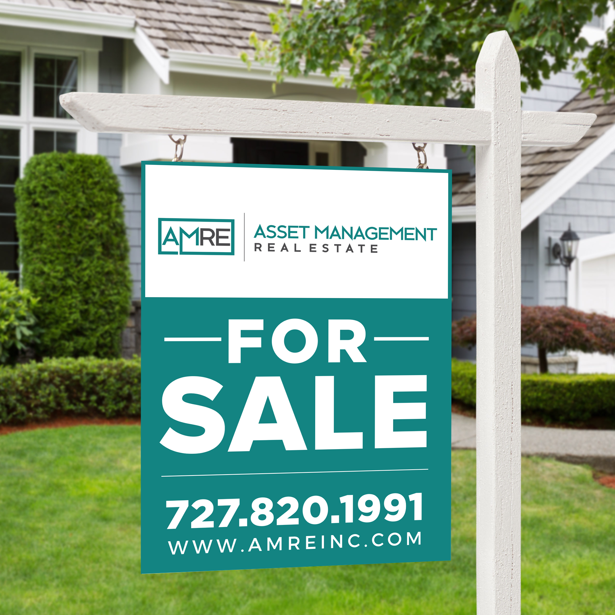 Signage Design by WellDesign for Asset Management Real Estat | Design #32863511