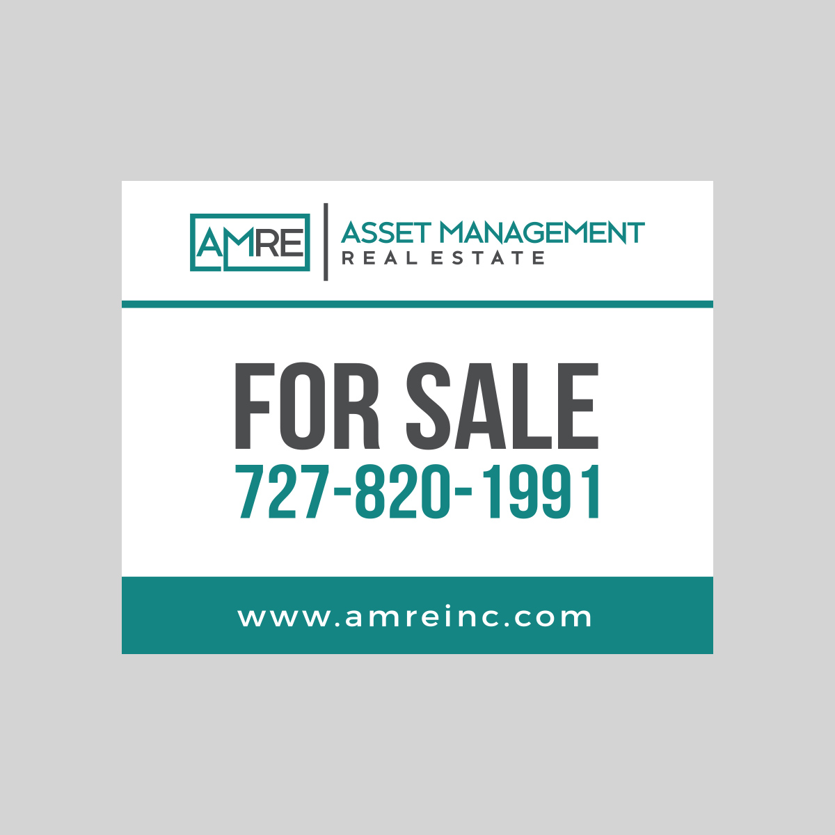 Signage Design by Alex437 for Asset Management Real Estat | Design #32852917