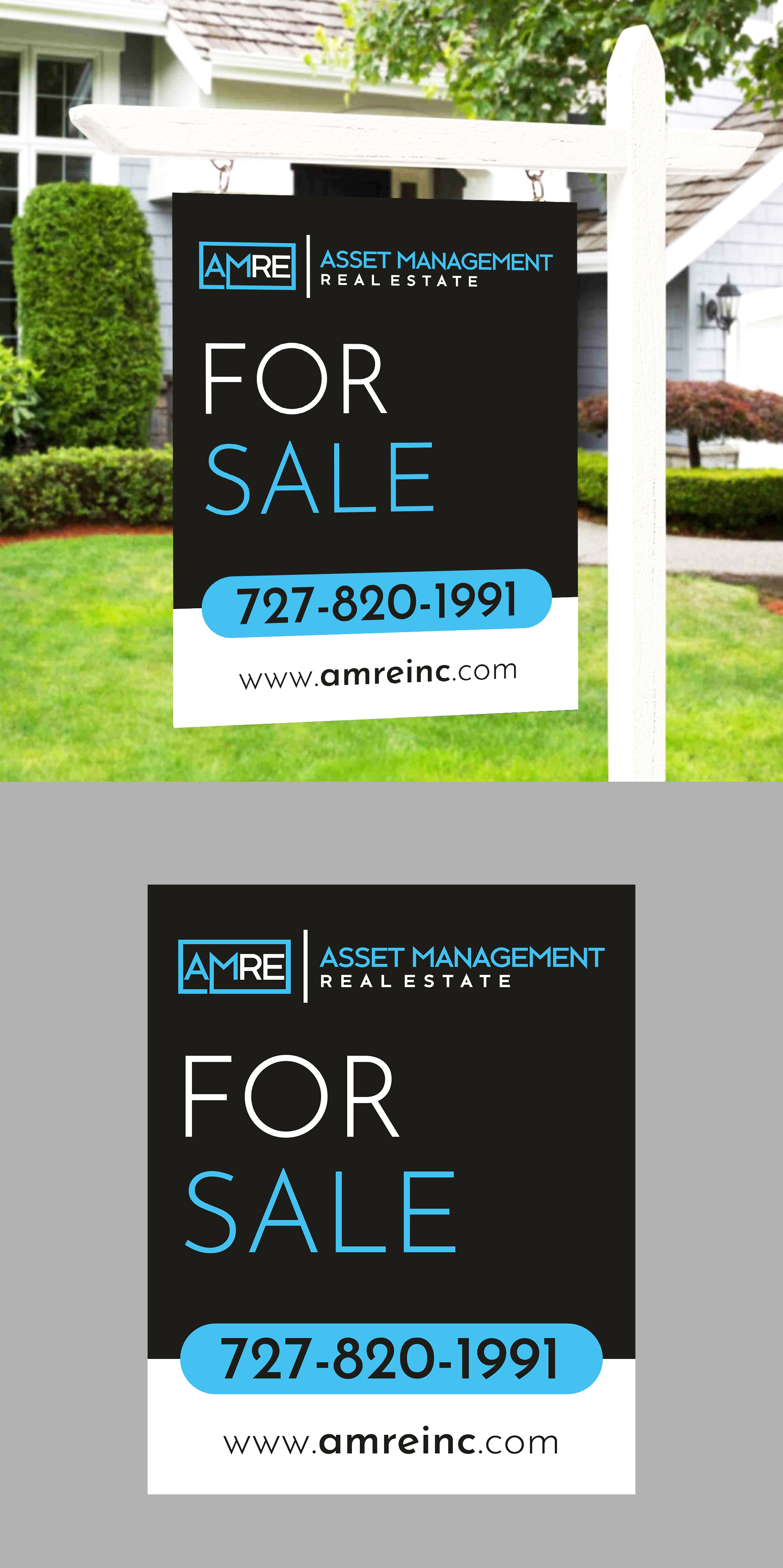 Signage Design by Adi GFX for Asset Management Real Estat | Design #32883395