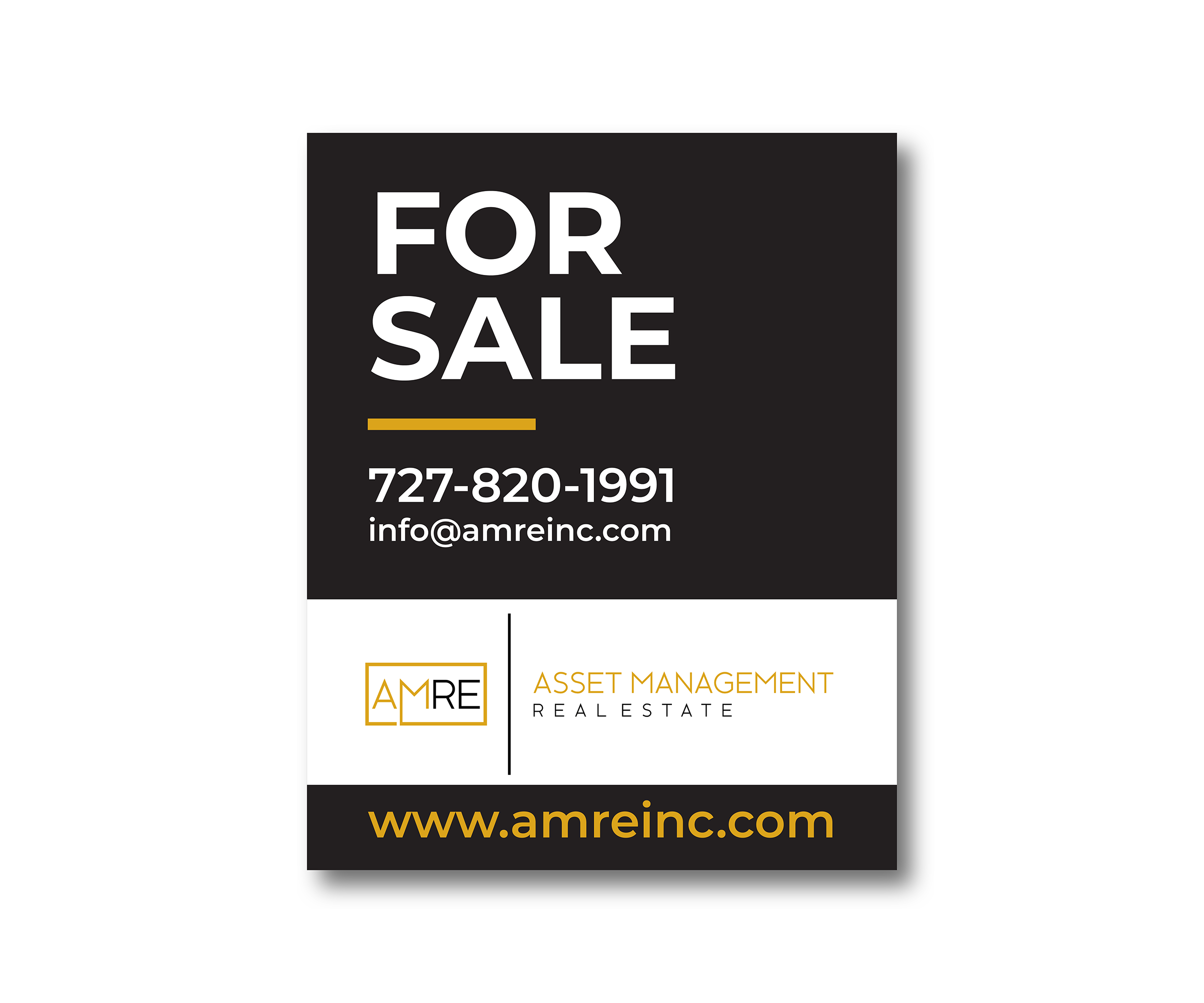 Signage Design by sumdes for Asset Management Real Estat | Design #32863148