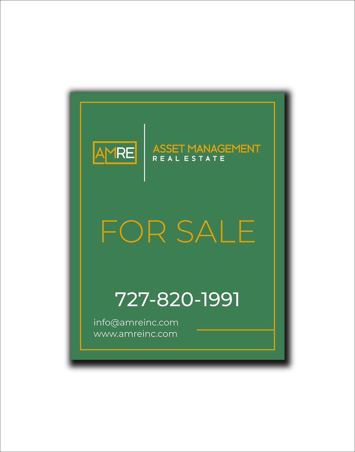 Signage Design by sumdes for Asset Management Real Estat | Design #32923371