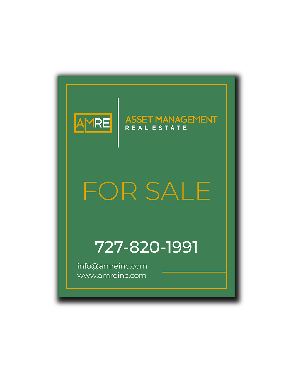 Signage Design by sumdes for Asset Management Real Estat | Design #32923425