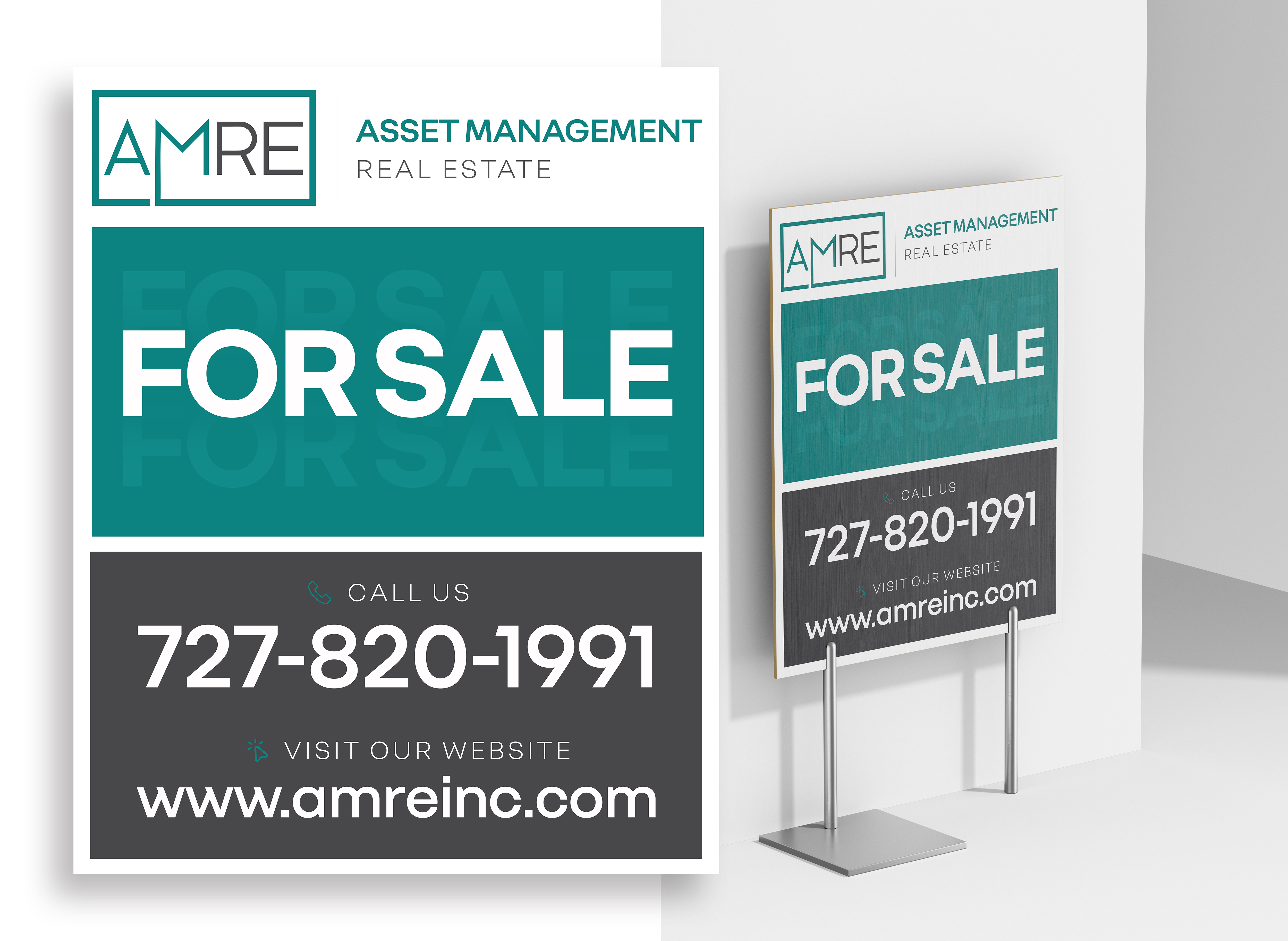 Signage Design by Graphic Guy for Asset Management Real Estat | Design #32858221