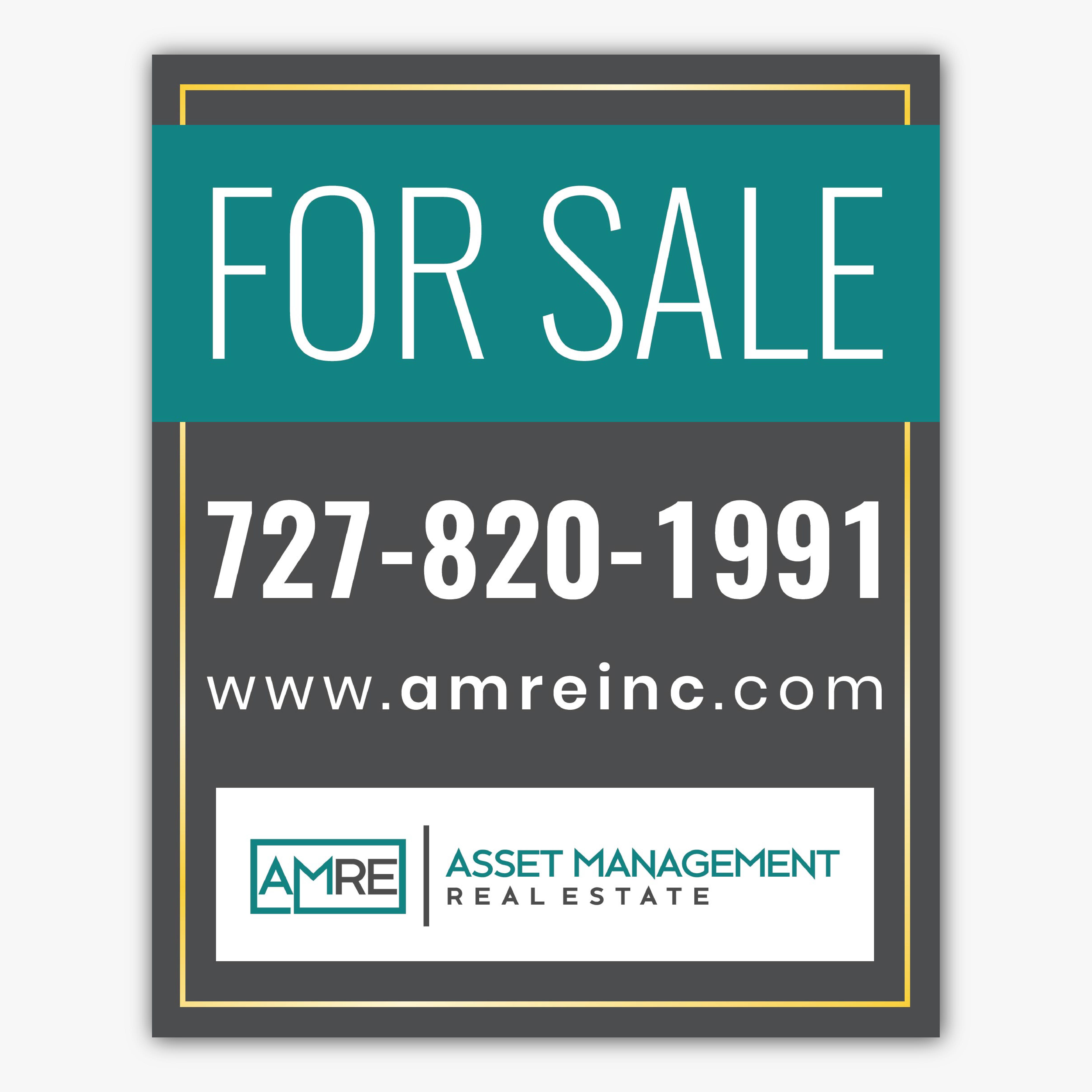 Signage Design by Bidita Saha for Asset Management Real Estat | Design #32877913