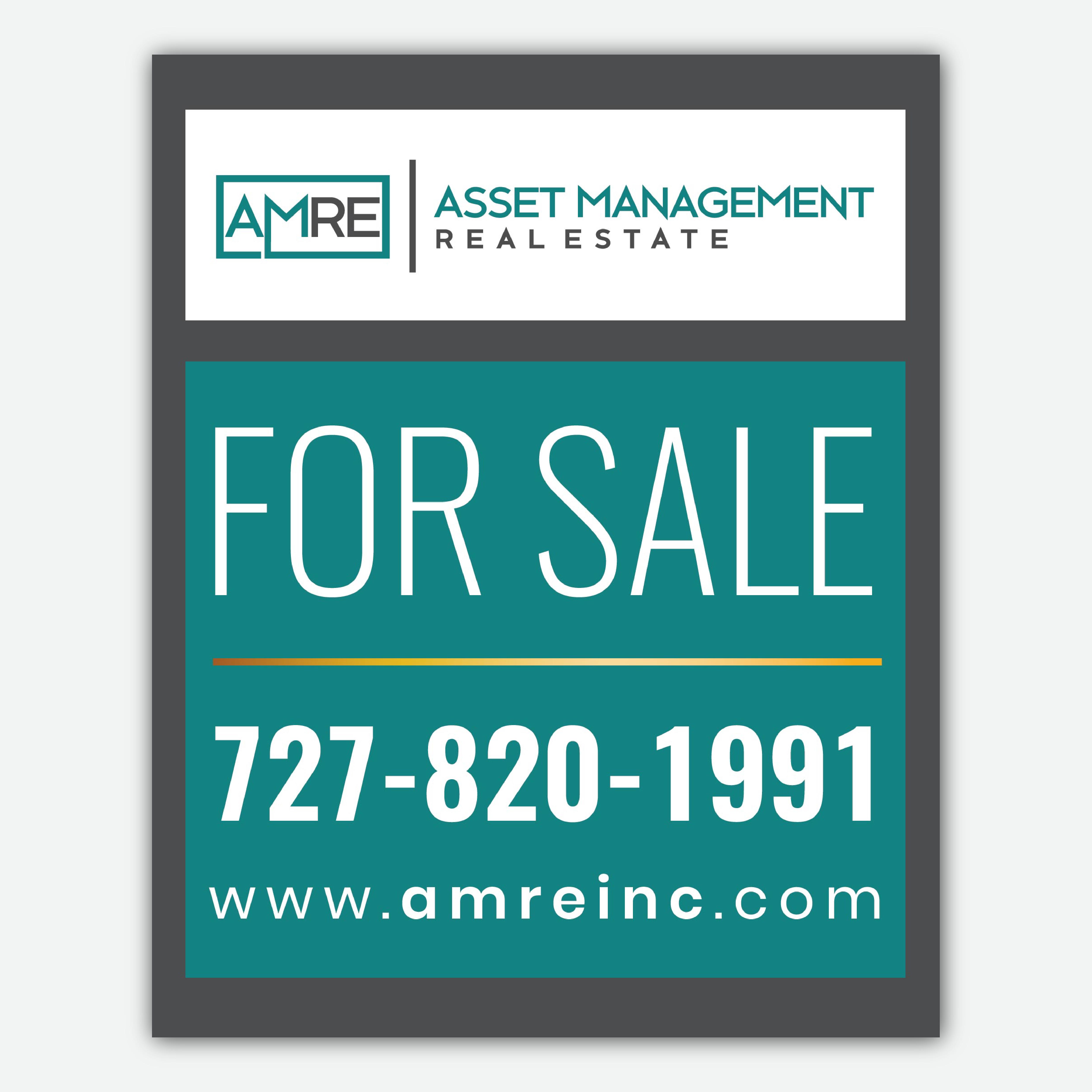 Signage Design by Bidita Saha for Asset Management Real Estat | Design #32878241
