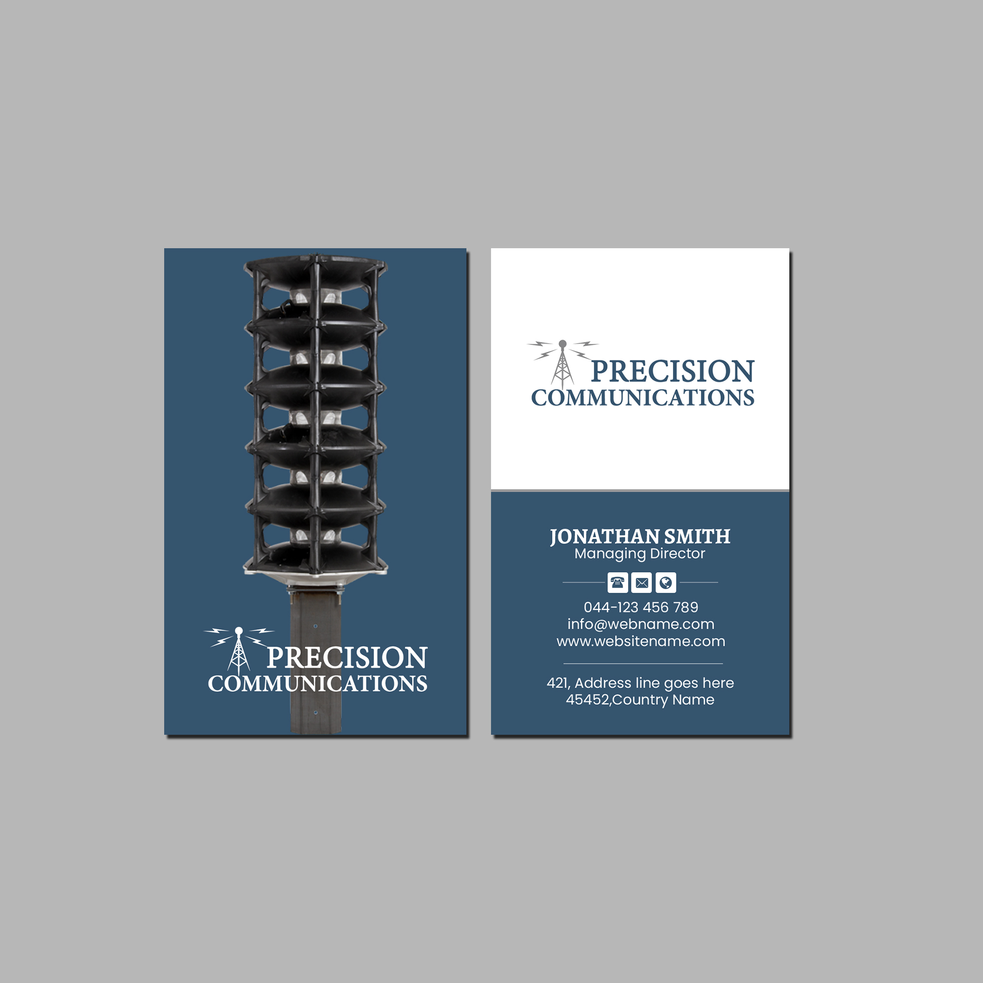 Business Card Design by Creations Box 2015 for this project | Design #32858232