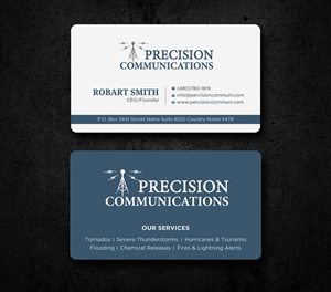 Business Card Design by Uttom 2 for this project | Design: #32854316