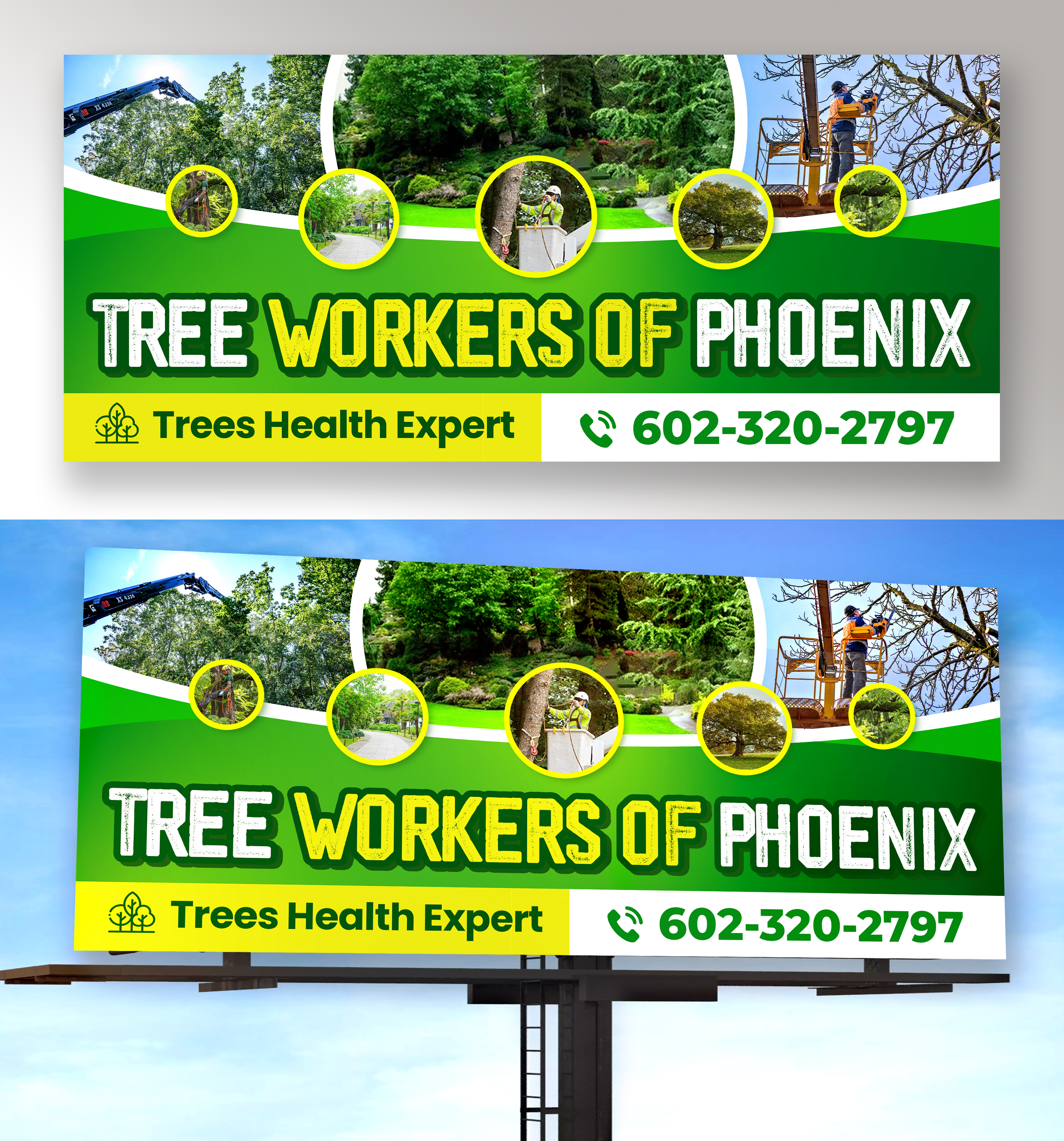 Diseño de Cartelera por Md. Humayun para Tree Workers Of Phoenix | Diseño #32855013