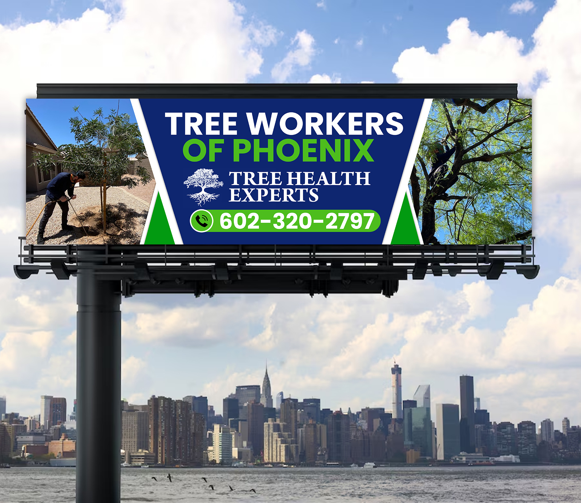 Diseño de Cartelera por ArtHive para Tree Workers Of Phoenix | Diseño #32853481
