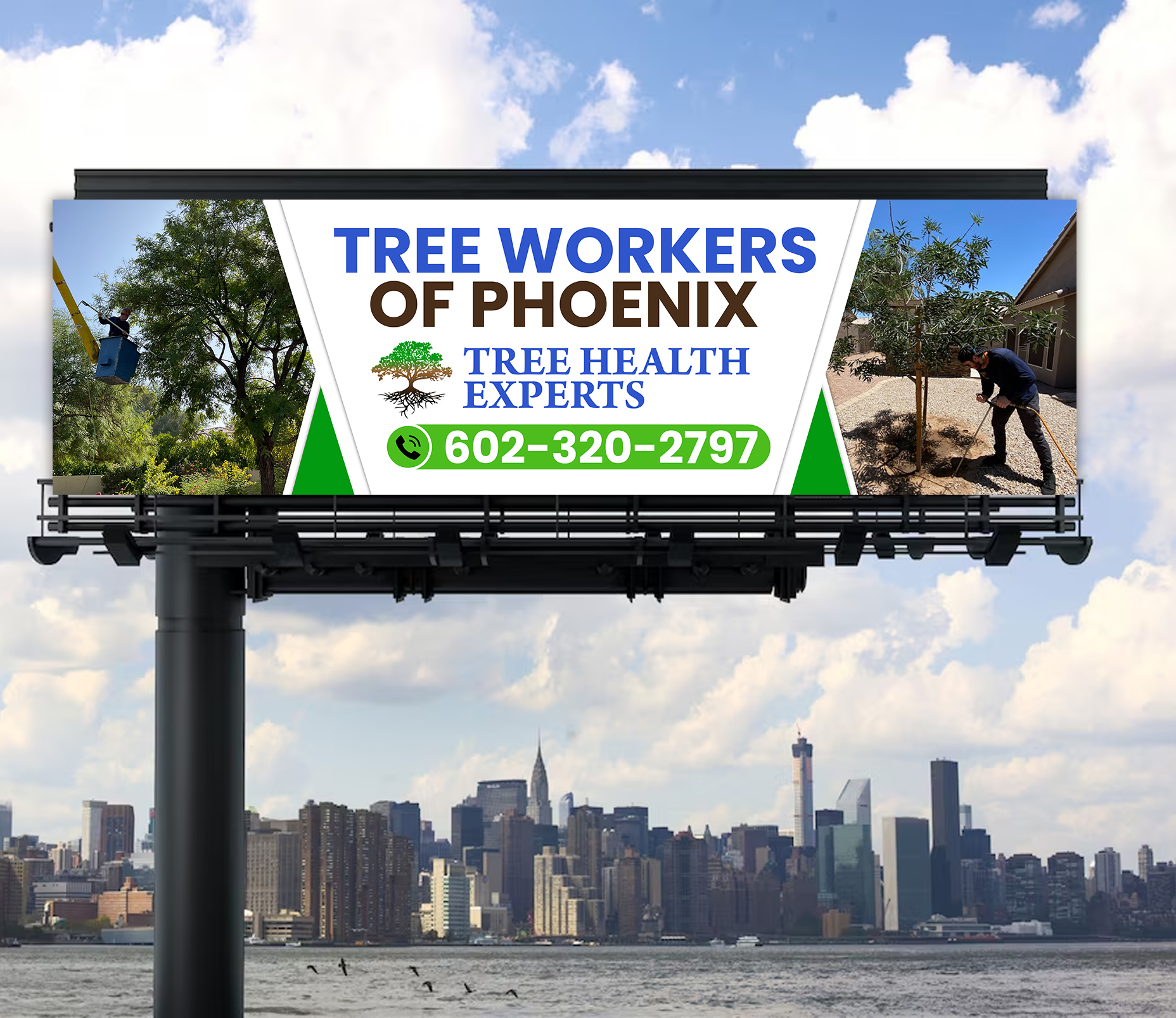 Werbetafel-Design von ArtHive für Tree Workers Of Phoenix | Design #32855054