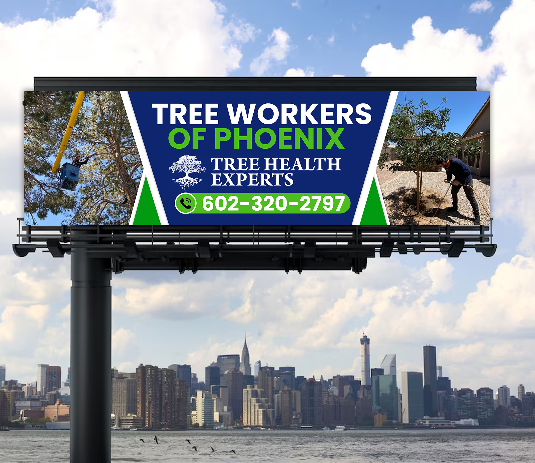 Diseño de Cartelera por ArtHive para Tree Workers Of Phoenix | Diseño #32860690