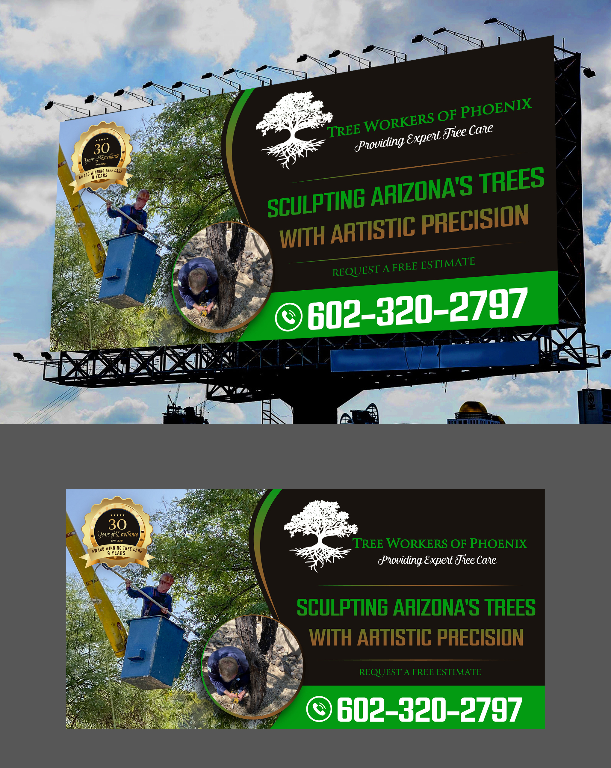 Diseño de Cartelera por Adi GFX para Tree Workers Of Phoenix | Diseño #32857772