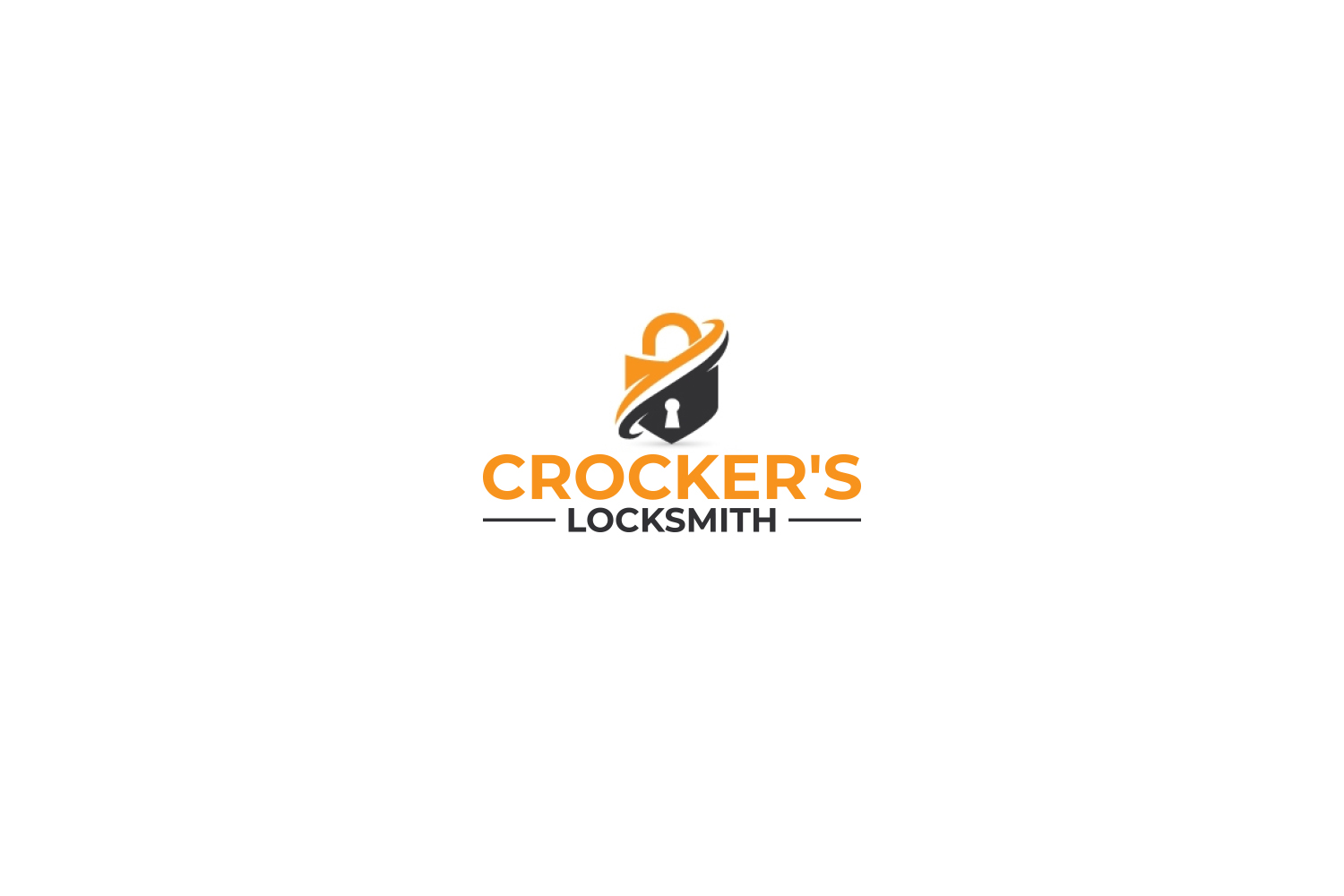 Serious, Professional Logo Design for Crocker's Locksmith by Riya ...