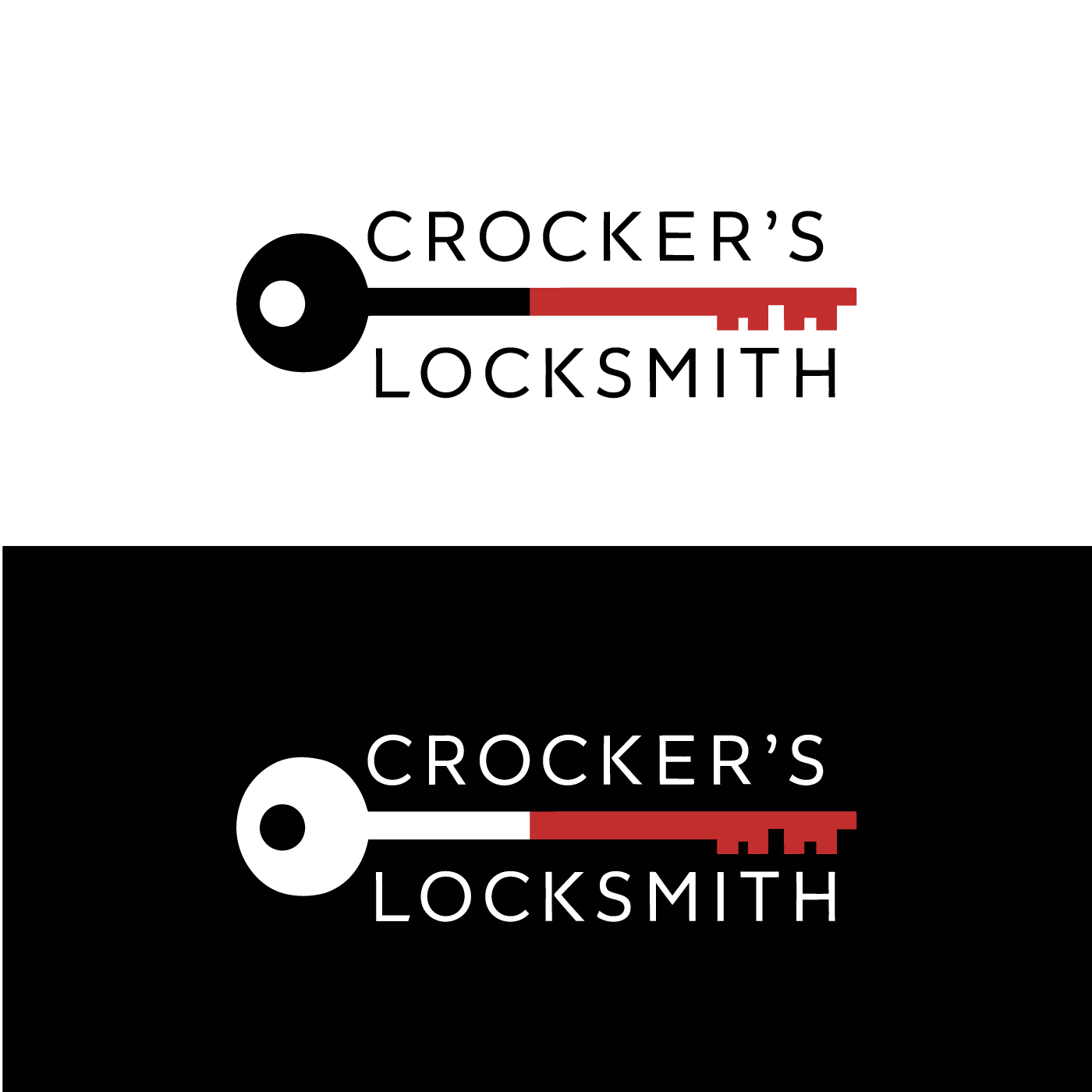 Locksmith Design Serious, Professional Logo Design for Crocker's Locksmith by Christian ...