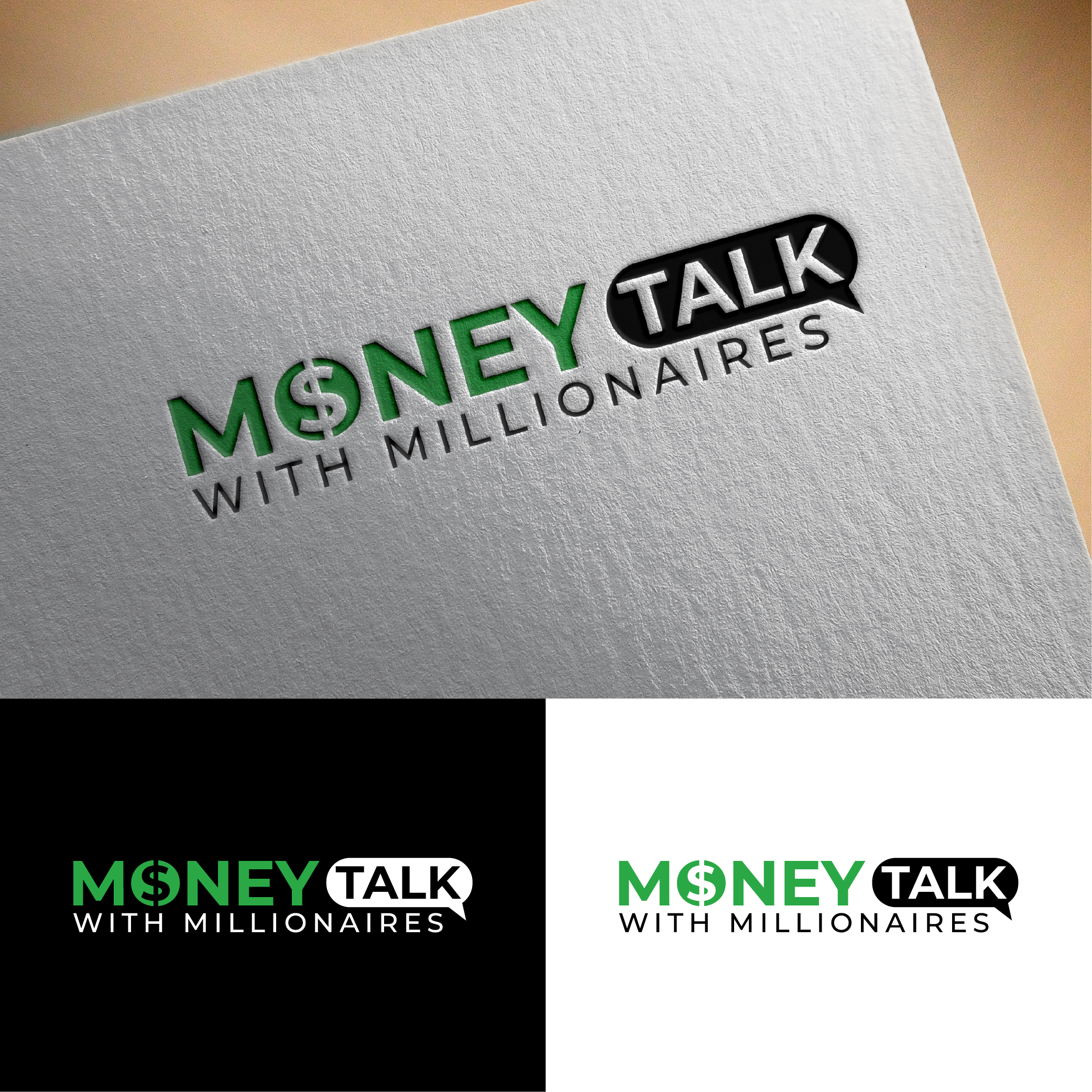 Logo-Design von design wae für Money Talk with Millionaires | Design #32859256