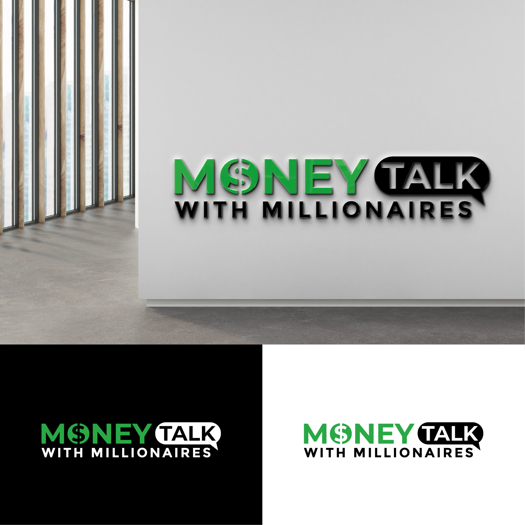 Logo-Design von design wae für Money Talk with Millionaires | Design #32923030