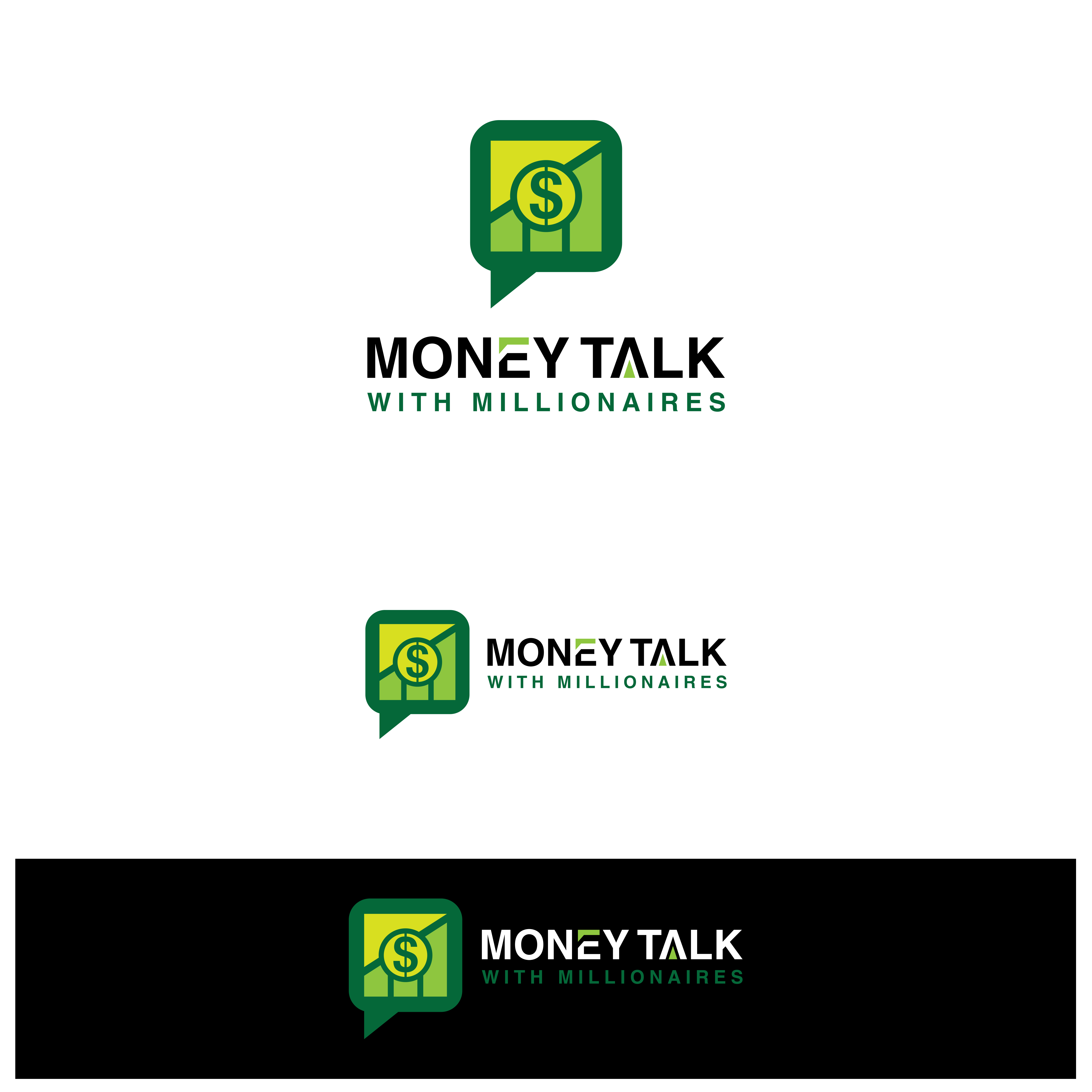 Logo Design by HiKyriosDesign for Money Talk with Millionaires | Design #32903019