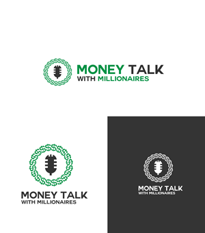 Logo Design by Art_lv for Money Talk with Millionaires | Design: #32871941