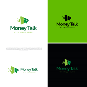 Logo Design by b4usonai for Money Talk with Millionaires | Design: #32877015