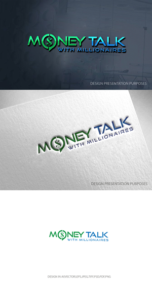 Design de Logo par zebronicgraphic pour Money Talk with Millionaires | Design : #32858718