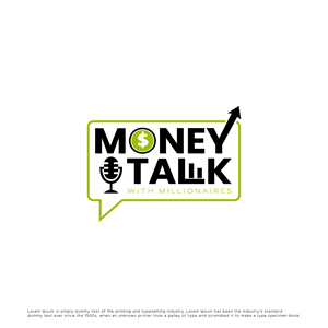 Diseño de Logo por Potatow para Money Talk with Millionaires | Diseño: #32903899