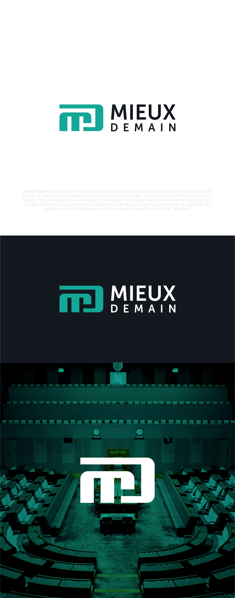 Logo Design by cindaku for Mieux Demain | Design #32884209