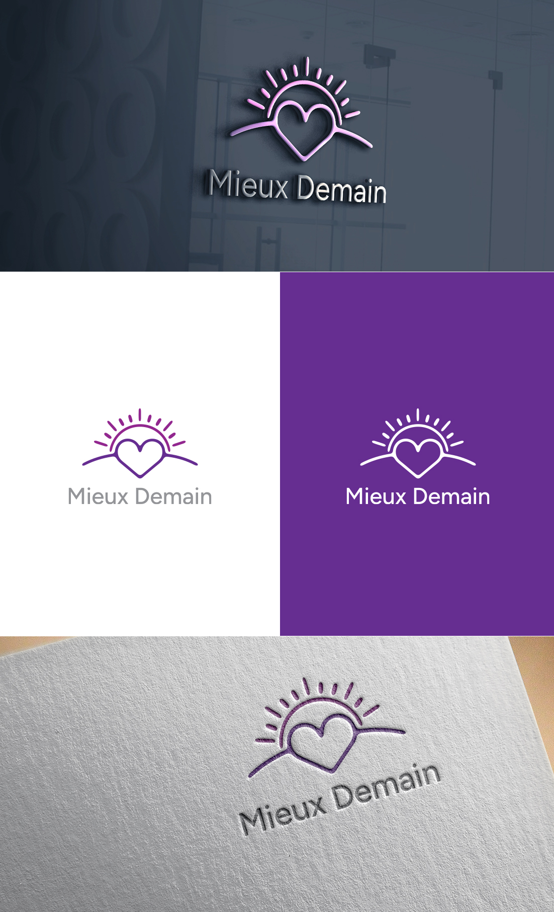 Logo Design by GLDesigns for Mieux Demain | Design #32861244