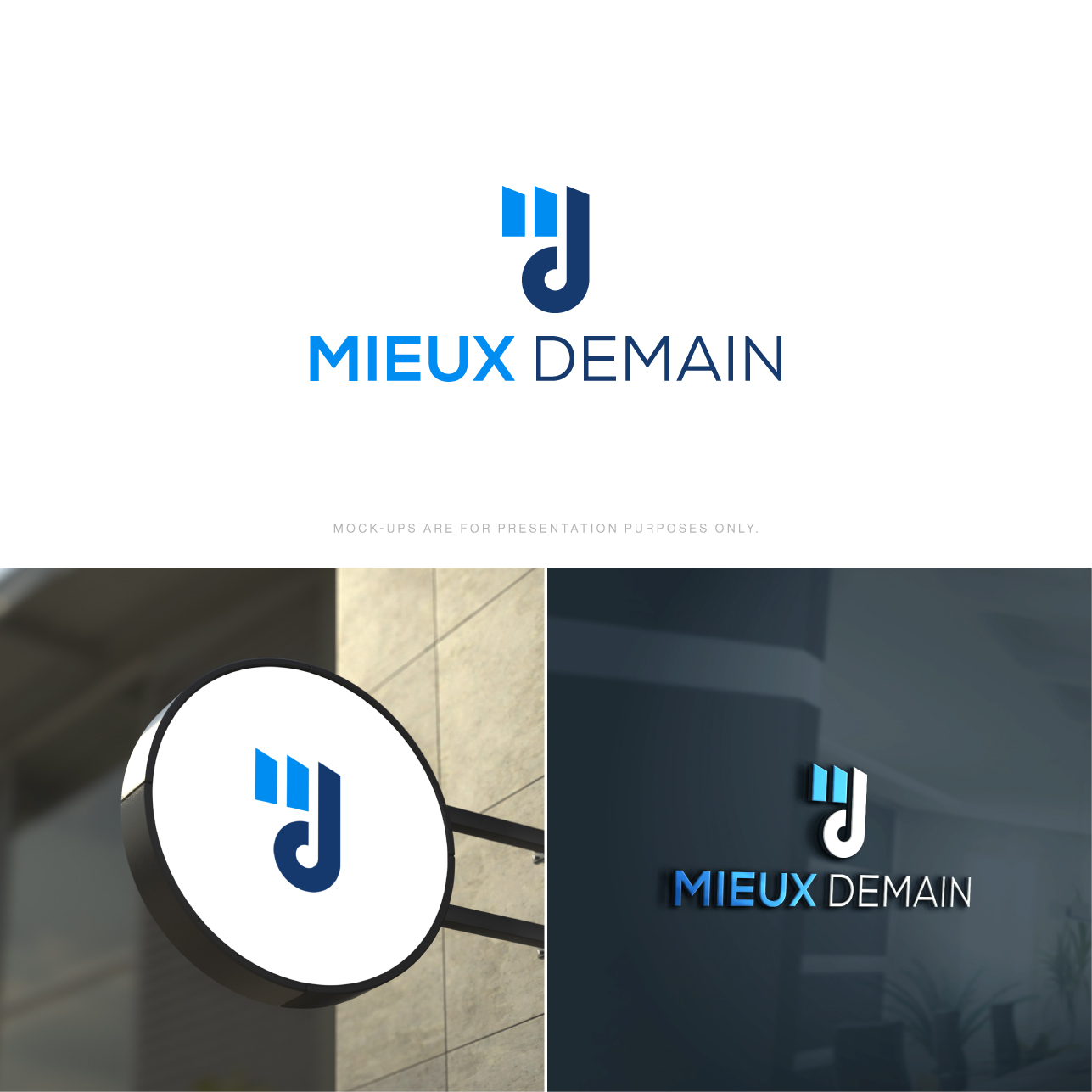 Logo Design by The Lion Studios for Mieux Demain | Design #32865716